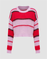 Candy Colored Striped Sweater